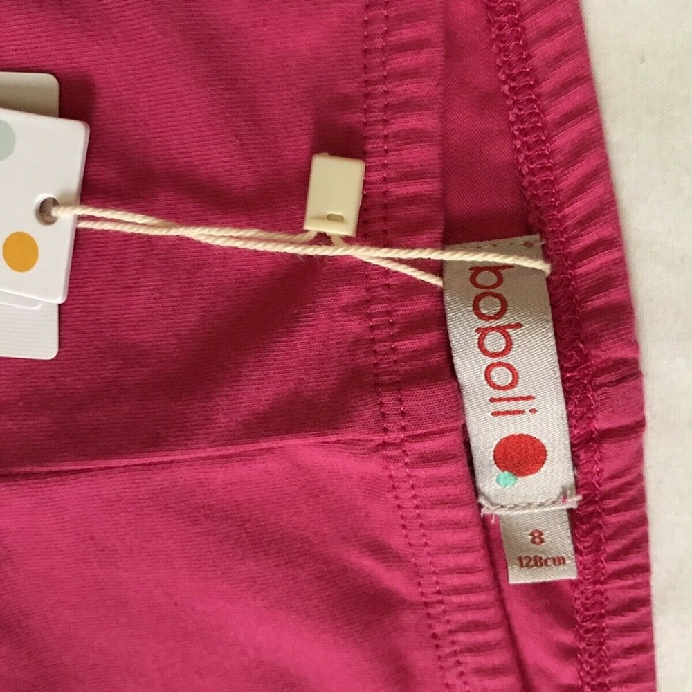 NWT! BOBOLI Girls Pink Leggings Size 8 - Picture 5 of 5